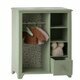 Mini Armoire Penderie Vintage en Bois - Mint (Large)