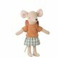 Souris Grande Soeur Tricycle - Cartable Vieux Rose