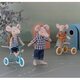 Souris Grand Frère Tricycle - Cartable Ocre