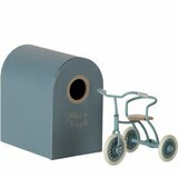 Tricycle pour Souris avec son Abri - Bleu Petrole