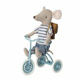 Tricycle pour Souris avec son Abri - Bleu Petrole