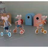 Tricycle pour Souris avec son Abri - Corail