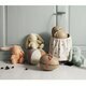 Peluche Lapin Bunny dans son Oeuf - Corail