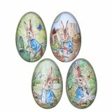 Oeuf de Pâques en Métal Peter Rabbit - Vert