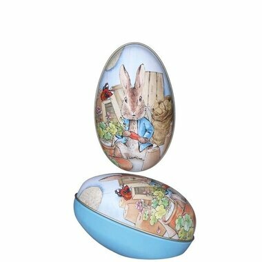 Oeuf de Pâques en Métal Peter Rabbit - Bleu