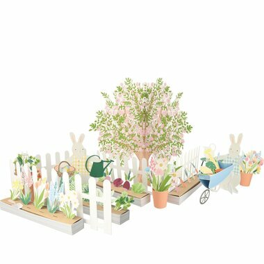 Jardin de Pâques en Carton à Fabriquer