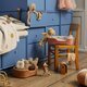Panier Douillet pour Peluche Medium - Corail