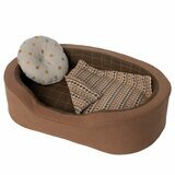 Panier Douillet pour Peluche Medium - Marron