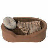 Panier Douillet pour Peluche Medium - Marron