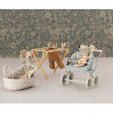 Mini Poussette pour Jumeaux / Bébés Souris - Mint