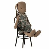 Lapin Bunny Marron Robe à Fleurs - Taille 1 (Mini)