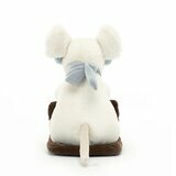 Peluche Souris de Noël sur Luge