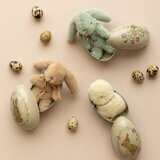 Mini Peluche Lapin Bunny - Crème Pêche