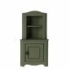 Mini Armoire d'Angle pour Souris - Vert foncé