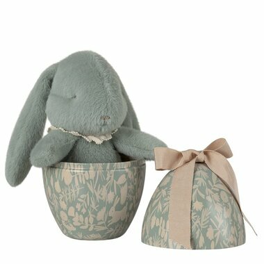 Oeuf de Pâques avec Lapin Bunny - Menthe