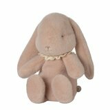 Oeuf de Pâques avec Lapin Bunny - Rose Poudre