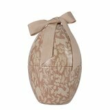 Oeuf de Pâques avec Lapin Bunny - Rose Poudre