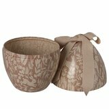Oeuf de Pâques avec Lapin Bunny - Rose Poudre
