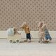 Landau Rétro avec Bébé Souris - Menthe