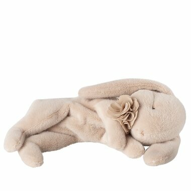 Peluche Lapin Couché - Poudre
