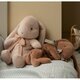 Peluche Lapin Couché - Soft Brown