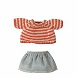 Pull en Tricot et Jupe pour Grande Soeur Souris