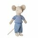 Pull en Tricot et Pantalon pour Grand Frère Souris