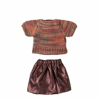 Blouse Tricotée et Jupe pour Maman Souris