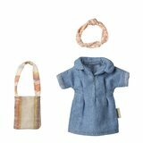 Robe en Denin et Sac à Main pour Maman Souris