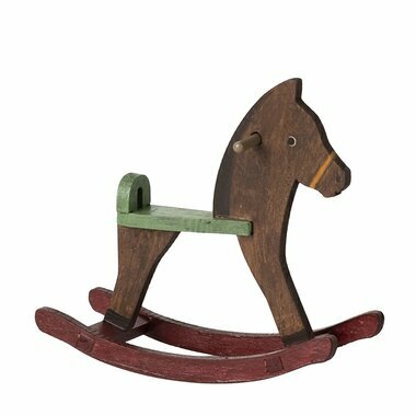 Cheval à Bascule pour Souris - Dark Brown