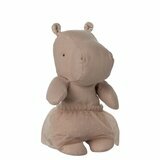 Doudou Hippo avec Jupe Small - Soft Rose