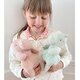 Doudou Hippo avec Jupe Small - Soft Rose