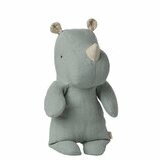Doudou Rhino Bleu Gris - Small
