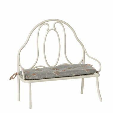Banc Vintage (taille Mini) - Blanc Cassé
