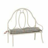 Banc Vintage (taille Mini) - Blanc Cassé