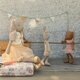 Lapin Bunny Marron Body et Tutu Rose - Taille 1 (Mini)