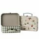 Set de 2 Valises avec Tissu - Pony