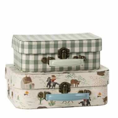 Set de 2 Valises avec Tissu - Pony