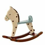 Cheval à Bascule pour Souris - A pois