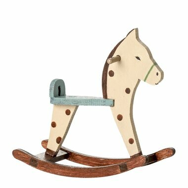 Cheval à Bascule pour Souris - A pois