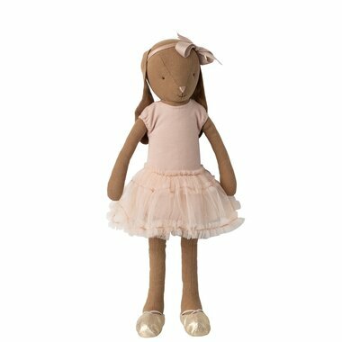 Lapin Bunny Marron Body et Tutu Rose - Taille 3 (Medium)