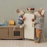 Réfrigérateur pour Souris - Blanc cassé