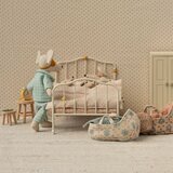 Lit Vintage en Métal pour Souris - Blanc Cassé