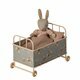 Lit Enfant en Métal (taille Micro) - Rose Poudre