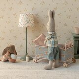 Lit Enfant en Métal (taille Micro) - Rose Poudre