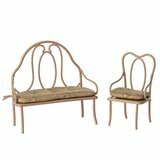 Chaise Vintage (taille Mini) - Rose Foncé