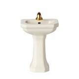 Lavabo de Salle de Bain pour Souris - Blanc Cassé