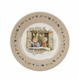 Set de 4 Assiettes à Dessert de Noël Peter Rabbit 