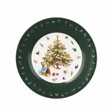 Set de 4 Assiettes à Dessert de Noël Peter Rabbit 