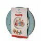 Set de 4 Assiettes à Dessert de Noël Peter Rabbit 